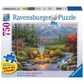 Puzzle 750 Salon nad rzeką, Ravensburger