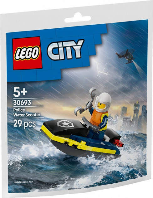 LEGO City 30693 Policyjny Skuter Wodny – Akcja na Wodzie