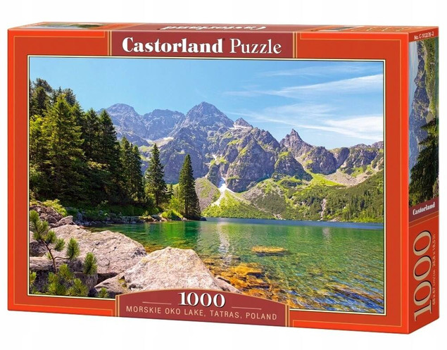 Puzzle 1000 Morskie Oko Tatry – Castorland