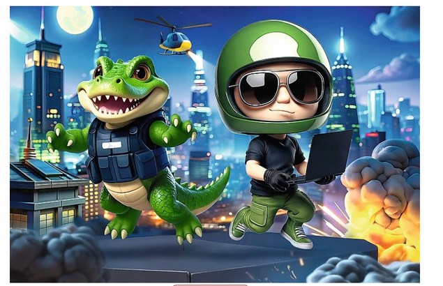 Puzzle Trefl Connect Squad Mark 70 elementów z Figurką Marka