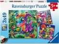 Ravensburger, Puzzle 3x49: Smocze maluchy