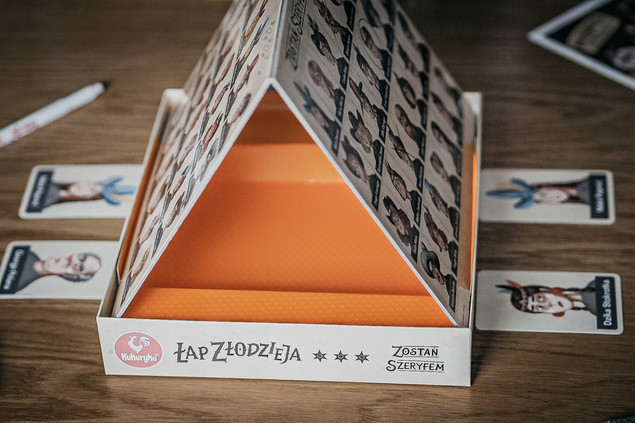 Łap Złodzieja Zostań Szeryfem Gra Planszowa Dla Dzieci Rodzinna 6+ Kukuryku