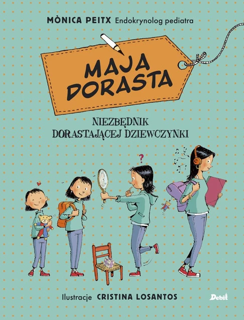Maja dorasta - widok środka książki