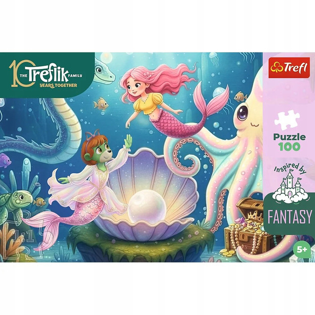 Puzzle 100 Trefl Inspired by Fantasy: W Krainie Syrenek (16575)