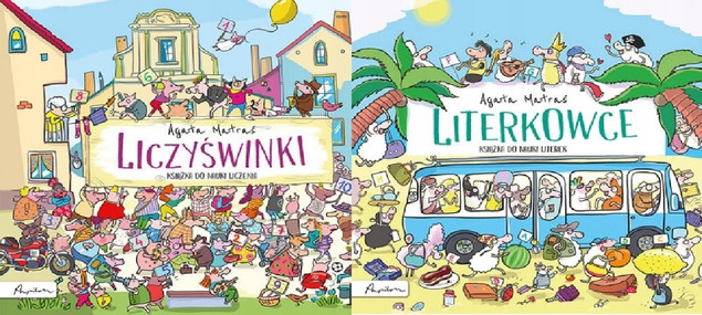 Liczyświnki. Książka do nauki liczenia. Agata Matraś