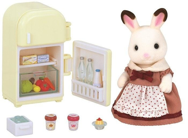 SYLVANIAN FAMILIES ZESTAW LODÓWKA + FIGURKA 5014