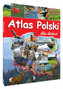Atlas ŚWIATA i POLSKI Dla Dzieci Ilustracje Zdjęcia 6+ SBM