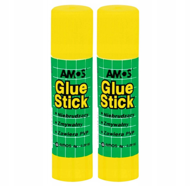 2x Amos Klej w sztyfcie 8 g