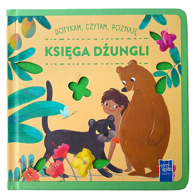 Dotykam, czytam, poznaję bajki. Księga Dżungli Praca zbiorowa