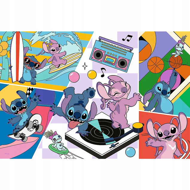 Puzzle 100 Układanka Disney LILO I STITCH Bajka Kosmita Stworek 5+ Trefl