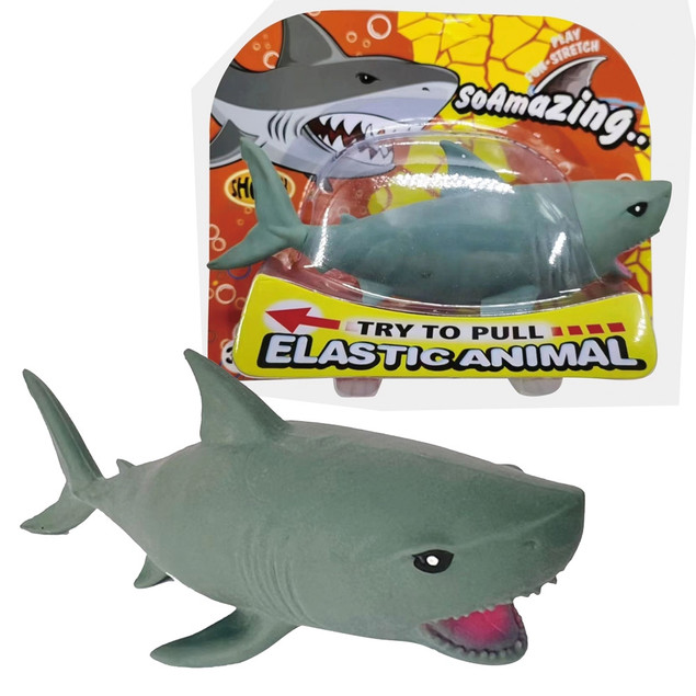 Gniotek Antystresowy Rekin Squishy do Ściskania Rozciągania ASKATO