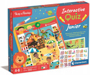 Interaktywny Quiz Junior Gra Edukacyjna Uczę Się Bawiąc 4-6 Lat Clementoni