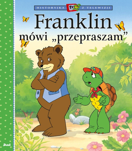 Franklin mówi przepraszam - wnętrze książki