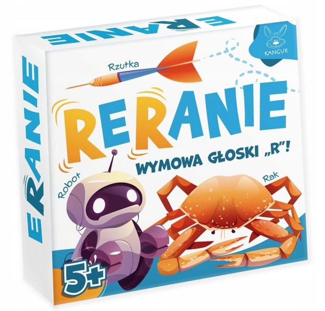 Gra planszowa Gra Reranie - Wymowa głoski "R" Kangur