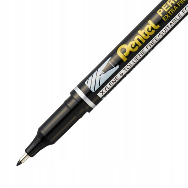 Pentel NF450 Marker permanentny 0,6 mm czarny 1 szt.