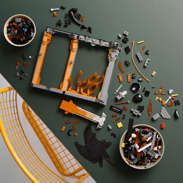 LEGO Icons Władca Pierścieni: Book Nook z Balrogiem 10367