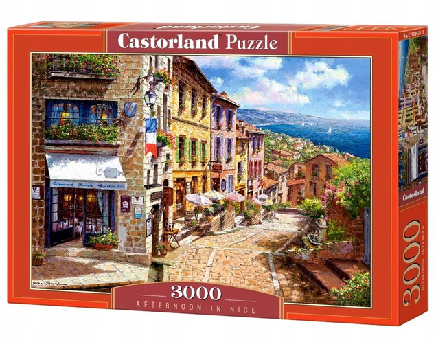 Puzzle 3000 Układanka Miasto KRAJOBRAZ Nicea Francja Widok Domy 9+ Castor