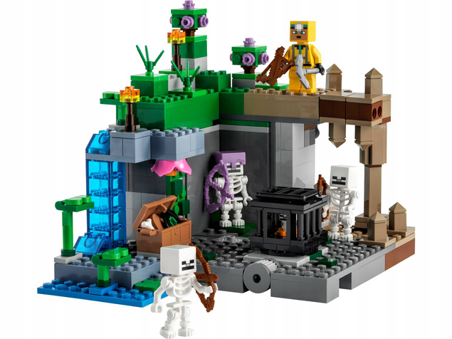 LEGO Minecraft Loch Szkieletów 364el. 8+ 21189