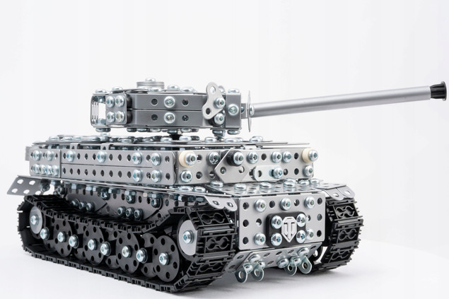 Metalcraft World of Tanks Czołg Tiger I metalowy zestaw DIY WOT