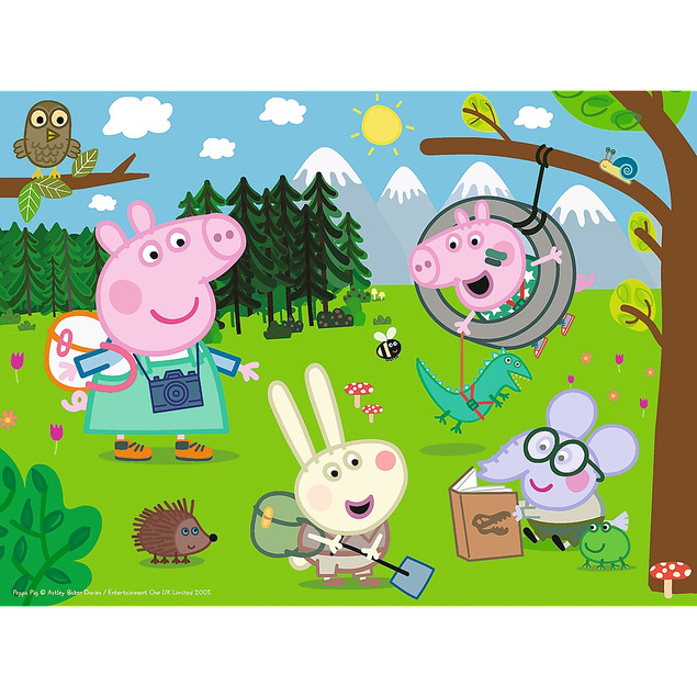 Puzzle 30 el. Świnka Peppa – leśna wyprawa (Trefl)