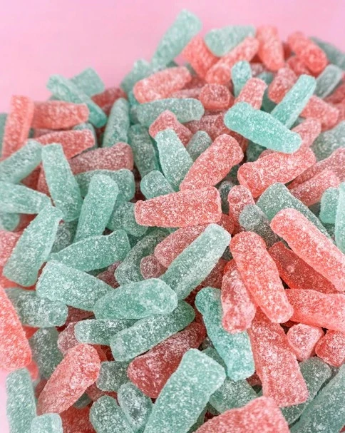 Żelki Pandy Candy Fizzy Bottles bez cukru, wartości odżywcze