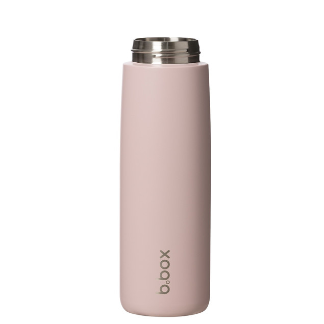 Butelka Termiczna b.box Blush Crush 690 ml Stal Nierdzewna ze Słomką