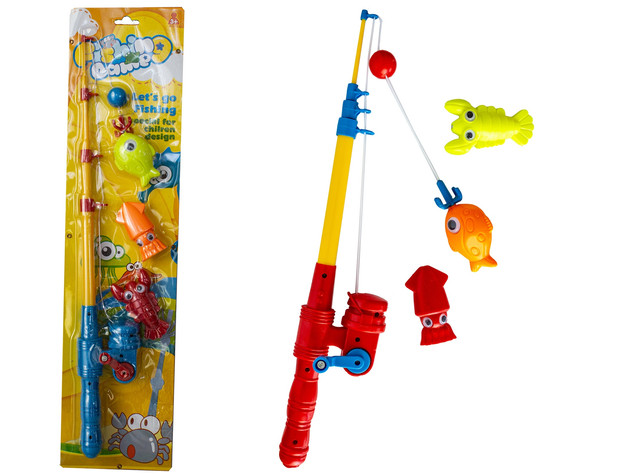 Askato Gra Zręcznościowa Fishing Game Wędka z Rybkami dla Dzieci
