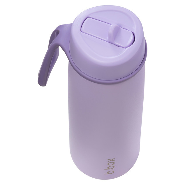 B.box Butelka Termiczna Bidon ze Słomką 690 ml Lilac Love