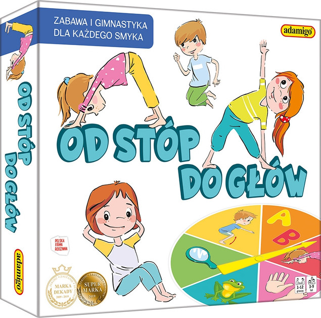 Gra planszowa Od stóp do głów Adamigo