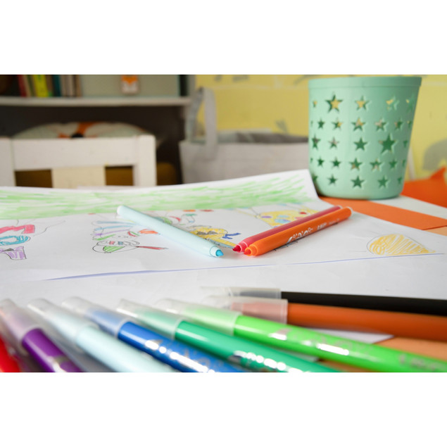 Flamastry Kid Couleur Fluo 20+4 kolory BIC