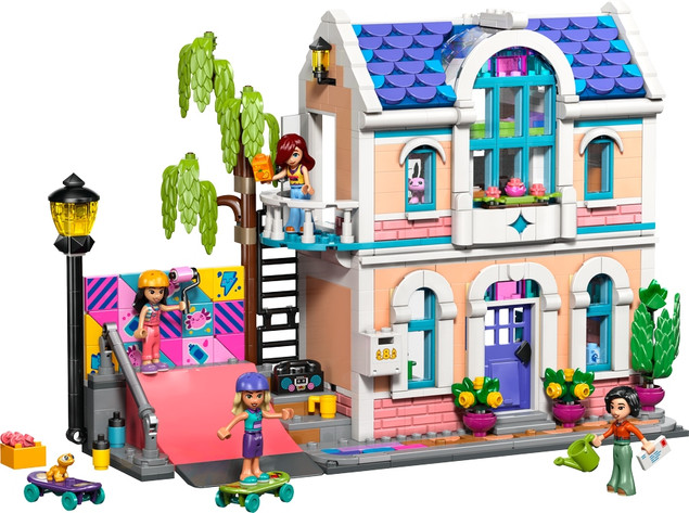 LEGO Friends 42687 Dom rodzinny Liann – domek z skateparkiem, 946 el.