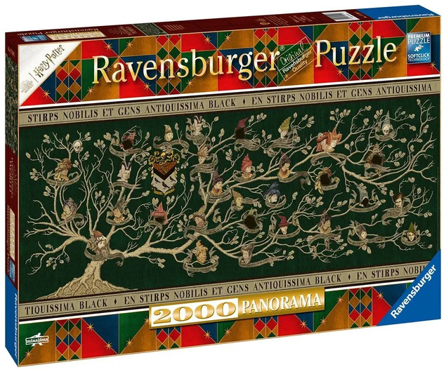 Puzzle Ravensburger Panorama Harry Potter 2000 elementów
