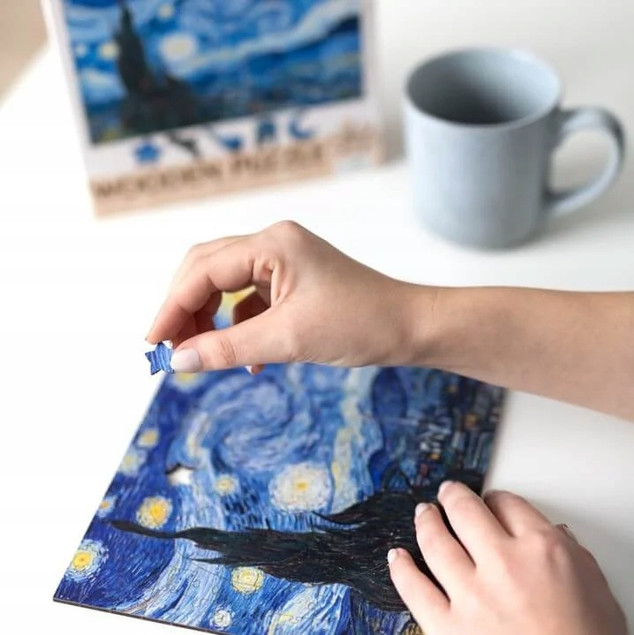 Puzzle drewniane 200 Gwiaździsta Noc TREFL