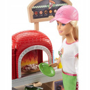 Zestaw BARBIE Pizzeria + Lalka Mattel FHR09