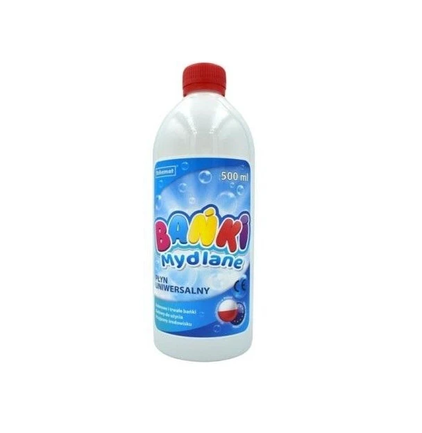 Płyn do Baniek 0,5L Schemat - butelka