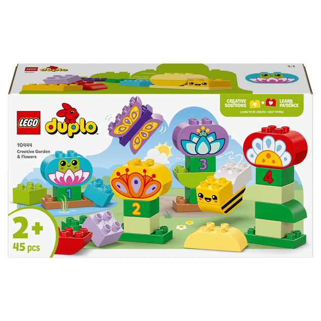 LEGO DUPLO Kreatywny Ogród i Kwiaty 10444 – Klocki dla Dzieci