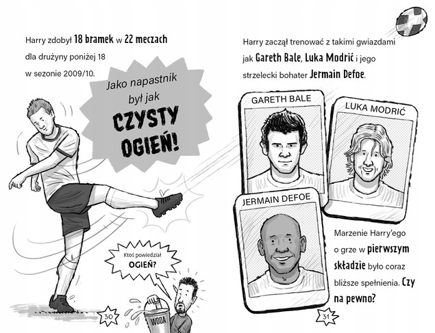 Kane rządzi. Football superstars Simon Mugford