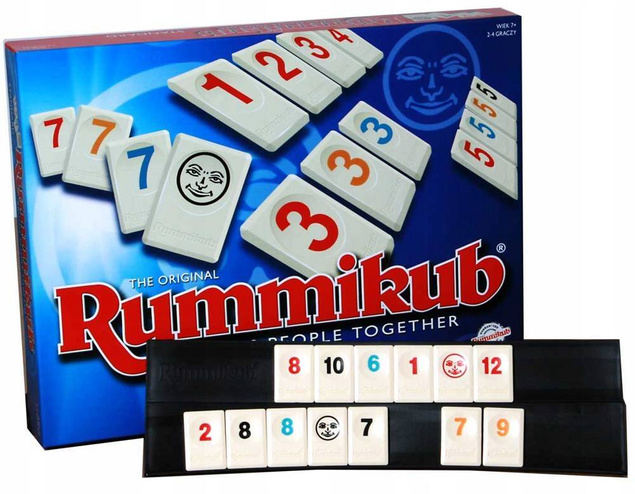 Rummikub Gra Liczbowa Classic Standard Rodzinna TmToys 4600