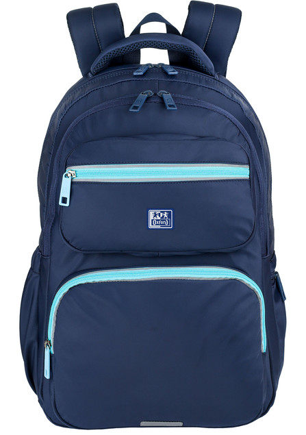 Plecak Szkolny Oxford 25l Niebieski Wielokomorowy