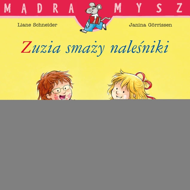 Zuzia smaży naleśniki ilustracja