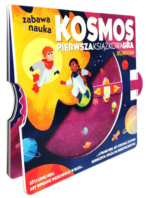 Kosmos. Pierwsza książkowa gra zręcznościowa Luca Leone, Paolo Mancini