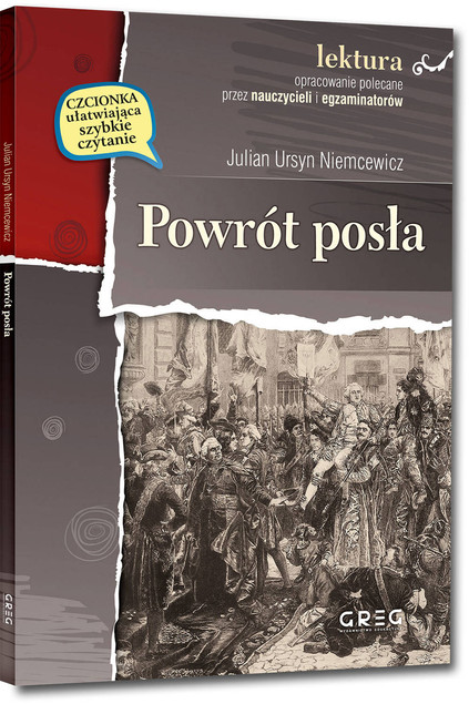 Powrót Posła Niemcewicz lektury z opracowaniem