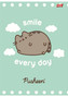 Zeszyt A5 32 Kartki kratka Kot Pusheen
