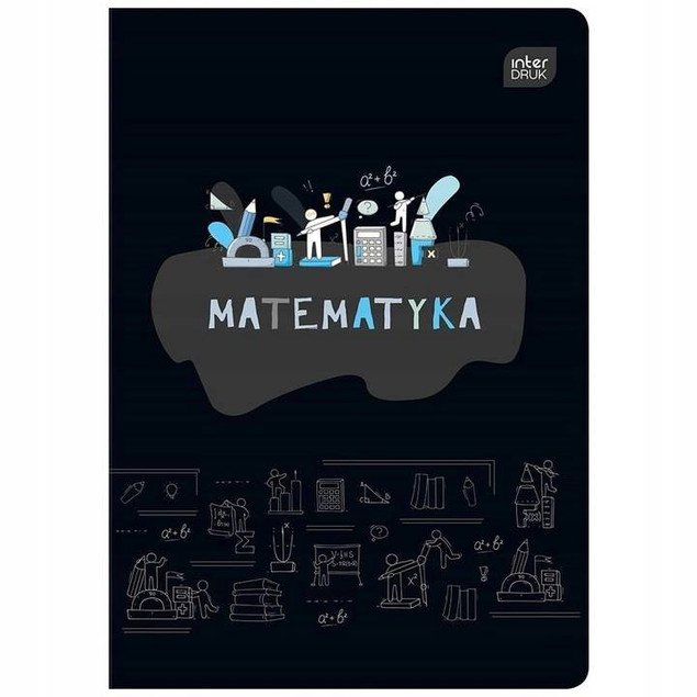 ZESZYT W KRATKĘ A5/60K MATEMATYKA INTERDRUK