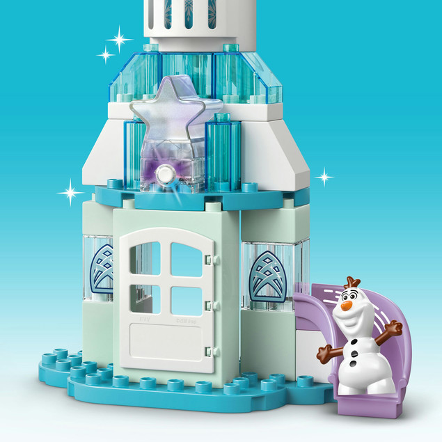 Klocki LEGO DUPLO Kraina Lodu: Zamek Anny i Elsy - Uroczystość (54 el.)