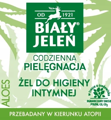 Żel do higieny intymnej Biały Jeleń z aloesem 500ml_3