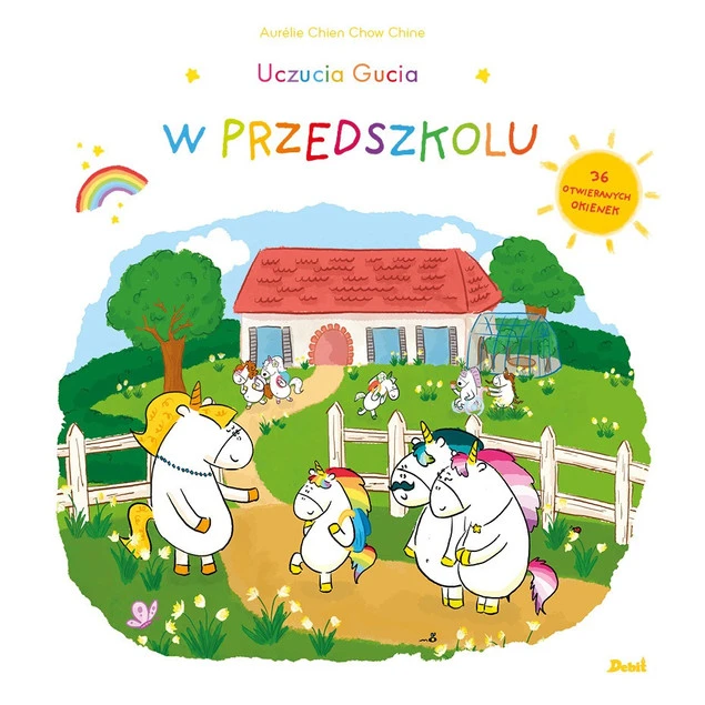 Uczucia Gucia. W przedszkolu - książka kartonowa