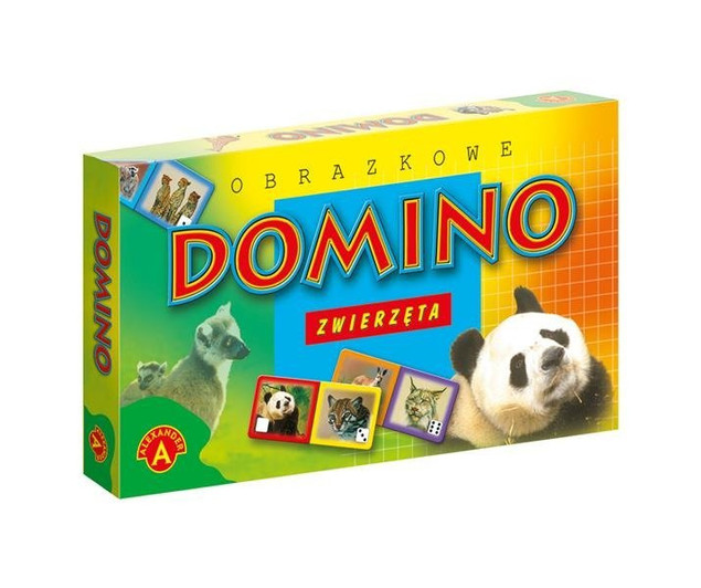 Domino obrazkowe Zwierzęta Alexander