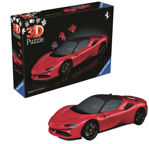 Puzzle przestrzenne 3D Ravensburger Ferrari SF90 161 elementów 8+