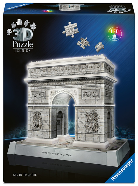 Puzzle 3D Iconics Łuk Triumfalny